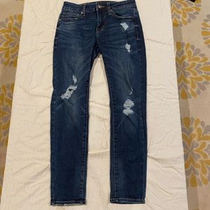 AE dark blue skinny jeans. Size 29x30.